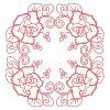 Redwork Rose Decor 10(Md)