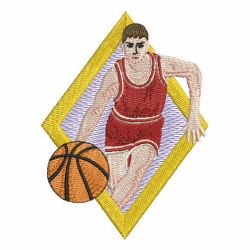I Love Basketball machine embroidery designs