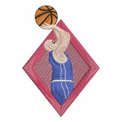 I Love Basketball 03 machine embroidery designs