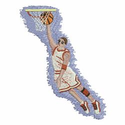 I Love Basketball 08 machine embroidery designs