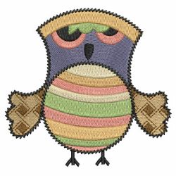 Folk Art Owls 08