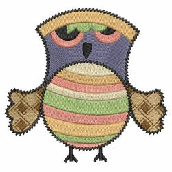 Folk Art Owls 08