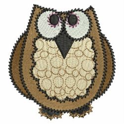 Folk Art Owls 11 machine embroidery designs