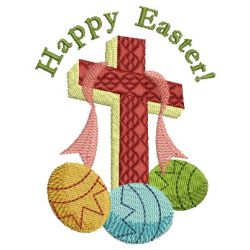 Easter Cross 07 machine embroidery designs