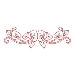 Redwork Beautiful Anthurium 10(Sm)