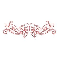 Redwork Beautiful Anthurium 10(Md) machine embroidery designs