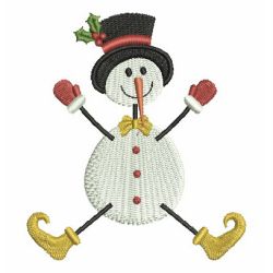 Cute Winter Snowman 10 machine embroidery designs