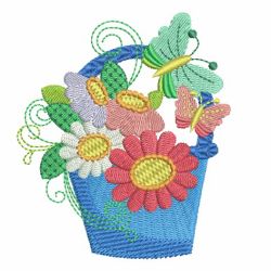 Treasure Baskets 06 machine embroidery designs