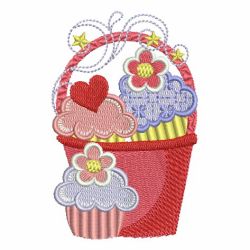 Treasure Baskets 08 machine embroidery designs