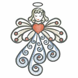 Colorful Angels 01(Sm) machine embroidery designs