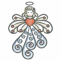 Colorful Angels(Md) machine embroidery designs