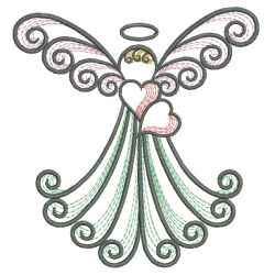 Colorful Angels 02(Sm) machine embroidery designs
