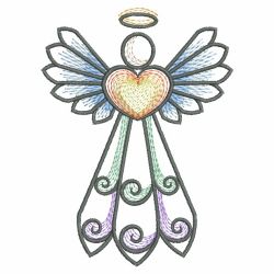Colorful Angels 10(Md) machine embroidery designs