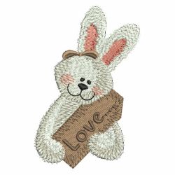 Country Rabbit machine embroidery designs