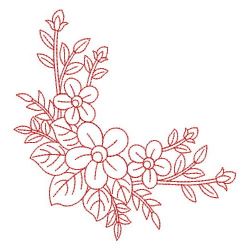 Redwork Violet 06(Lg) machine embroidery designs