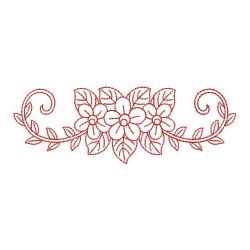 Redwork Violet 07(Sm) machine embroidery designs