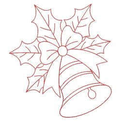 Redwork Christmas 01(Md) machine embroidery designs