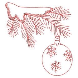 Redwork Christmas 05(Md) machine embroidery designs