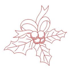 Redwork Christmas 07(Lg) machine embroidery designs