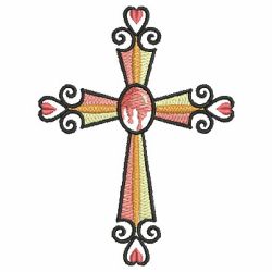 Fancy Crosses 04 machine embroidery designs