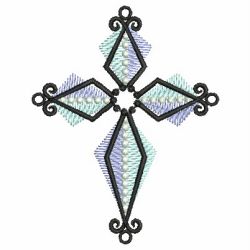 Fancy Crosses 05 machine embroidery designs