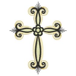 Fancy Crosses 08 machine embroidery designs