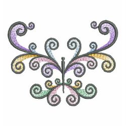 Colorful Butterflies(Sm) machine embroidery designs