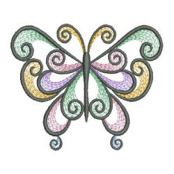 Colorful Butterflies 06(Sm) machine embroidery designs