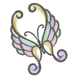 Colorful Butterflies 08(Sm) machine embroidery designs