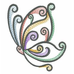 Colorful Butterflies 10(Lg) machine embroidery designs