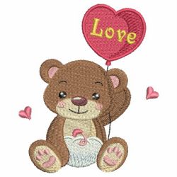 Baby Bear 03 machine embroidery designs