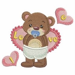 Baby Bear 05 machine embroidery designs