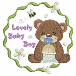 Baby Bear 06 machine embroidery designs