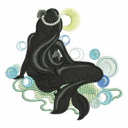 Silhouette Mermaid 02
