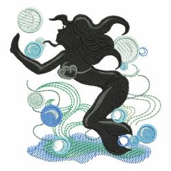 Silhouette Mermaid 03