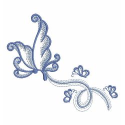 Swirly Butterflies(Lg) machine embroidery designs