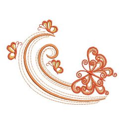 Swirly Butterflies 03(Sm) machine embroidery designs