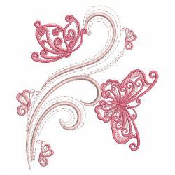 Swirly Butterflies 10(Md) machine embroidery designs