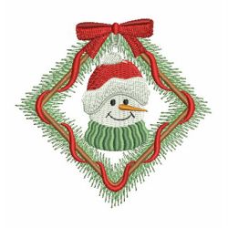 Christmas Wreath 02 machine embroidery designs