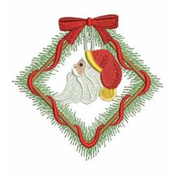 Christmas Wreath 06 machine embroidery designs