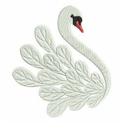 Swans 05 machine embroidery designs