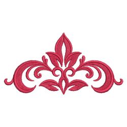 Flower Damask 01 machine embroidery designs