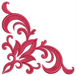 Flower Damask 02 machine embroidery designs