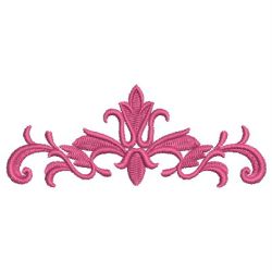 Flower Damask 14 machine embroidery designs