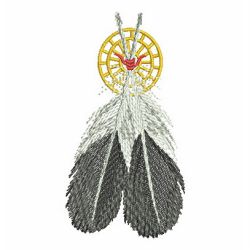 Feathers 04 machine embroidery designs