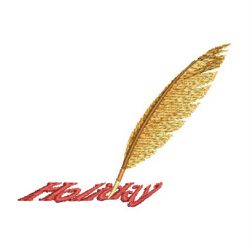 Feathers 07 machine embroidery designs