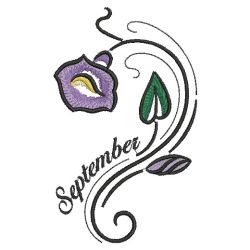 12 Months Of Flowers 09(Md)