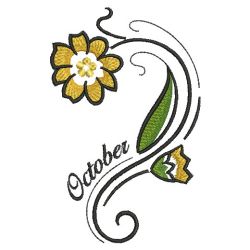 12 Months Of Flowers 10(Md)
