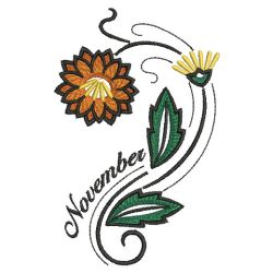12 Months Of Flowers 11(Md)