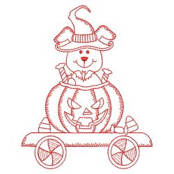 Redwork Halloween Train 08(Md)